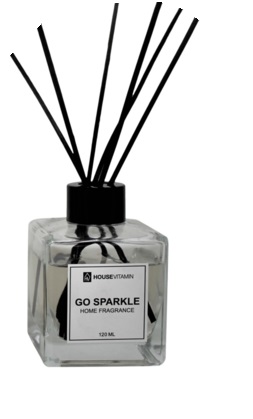 Geurstokjes Black Diffusers 120 ml. Go Sparkle - Afbeelding 3