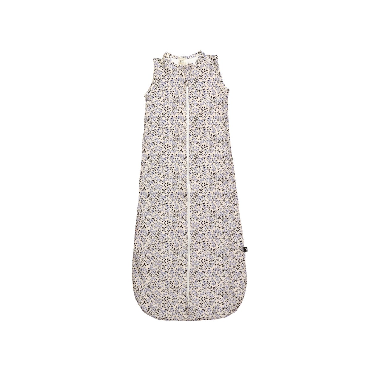 BABY ZOMERSLAAPZAK VINTAGE FLOWER LILA