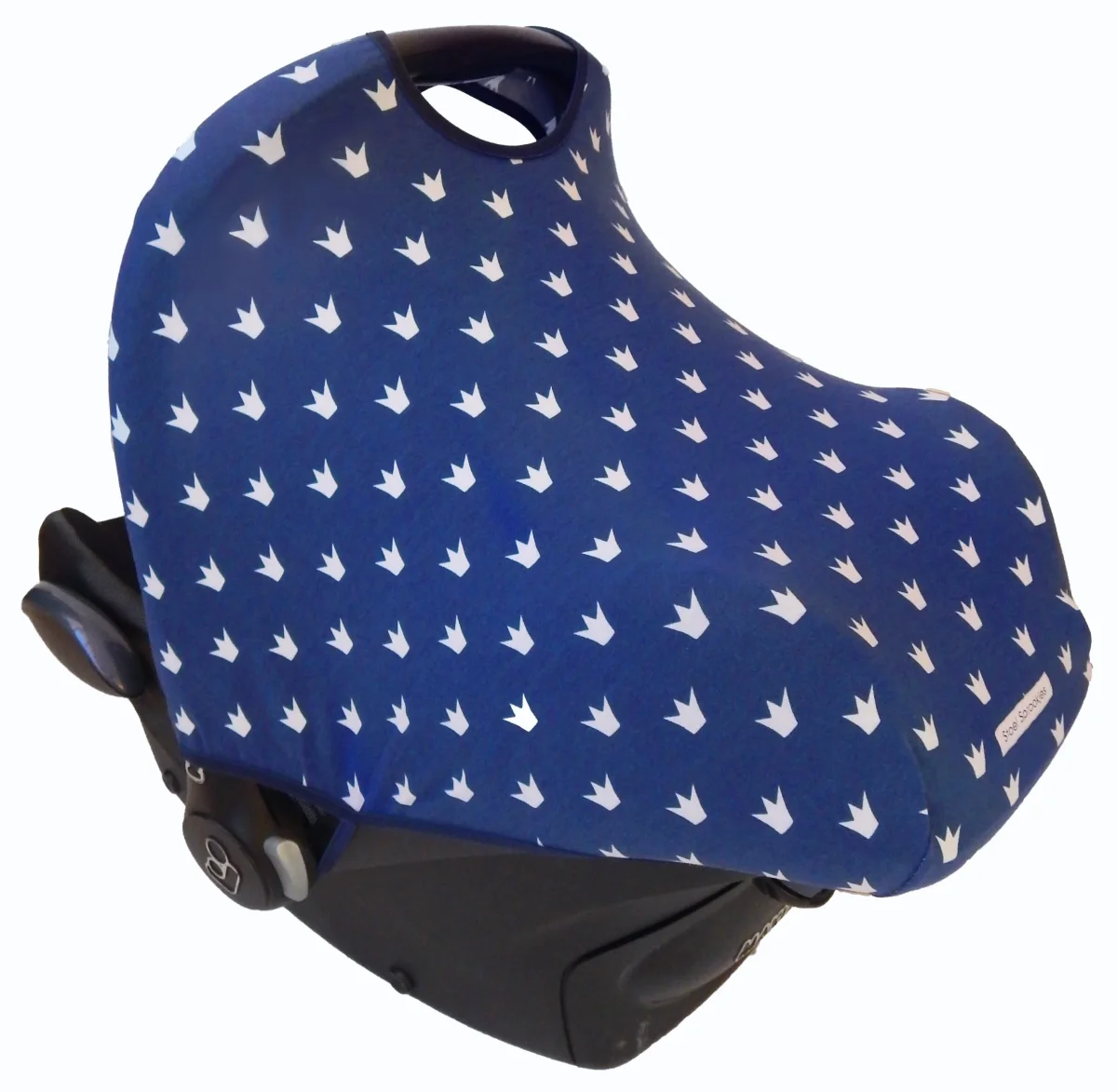 Maxi Cosi Zonnekap - Kroontjes Blauw - Afbeelding 4