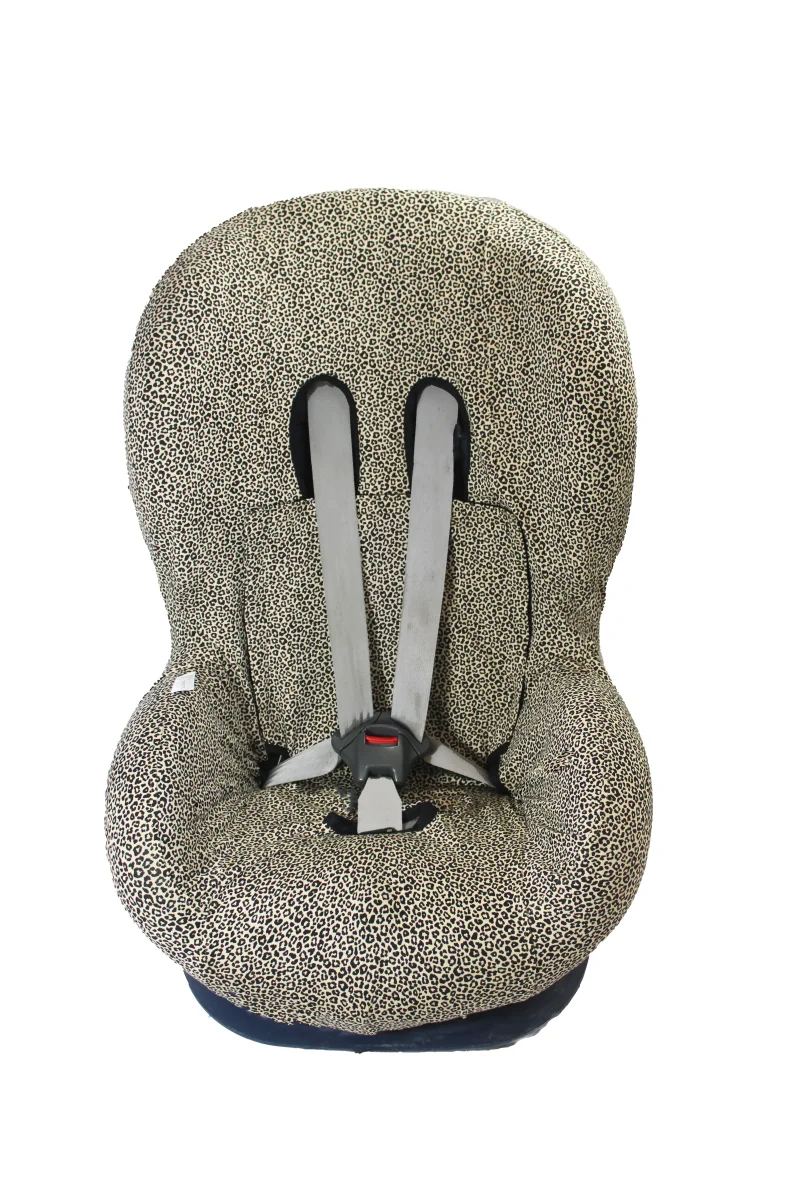 Maxi Cosi Autostoelhoes Groep 1 - Universeel - Luipaardprint Creme - Afbeelding 2